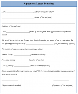 settlement agreement template agreement letter template