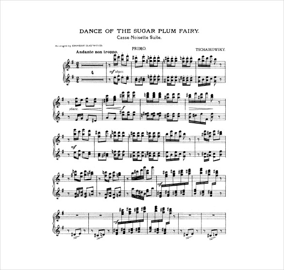 sheet music pdf