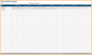 shift schedule template shift schedule template work shift schedule with breaks