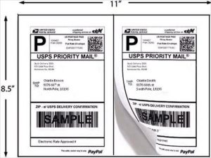 shipping label example example sheet shipping labels