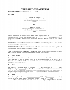 short rental agreement agreement templates perfect lease agreement template sample for parking lot with effective date and between two parties