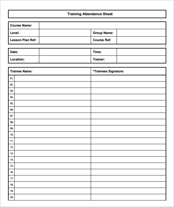 sign in sheet pdf