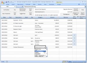 simple budget spreadsheet small business bookkeeping forms