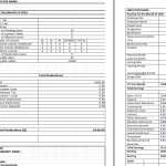 simple profit and loss template salary slip format xls jpg