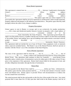 simple rental agreement month to month simple house rental agreement