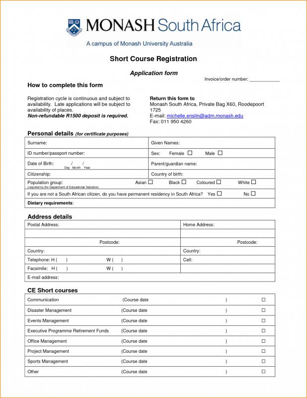 simple resignation letter template