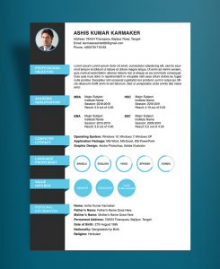 simple resume cover letter examples free simple resume cv design template psd file