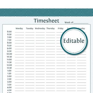 simple timesheet template il xn aarc