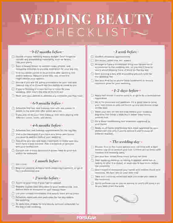 simple wedding checklist template business