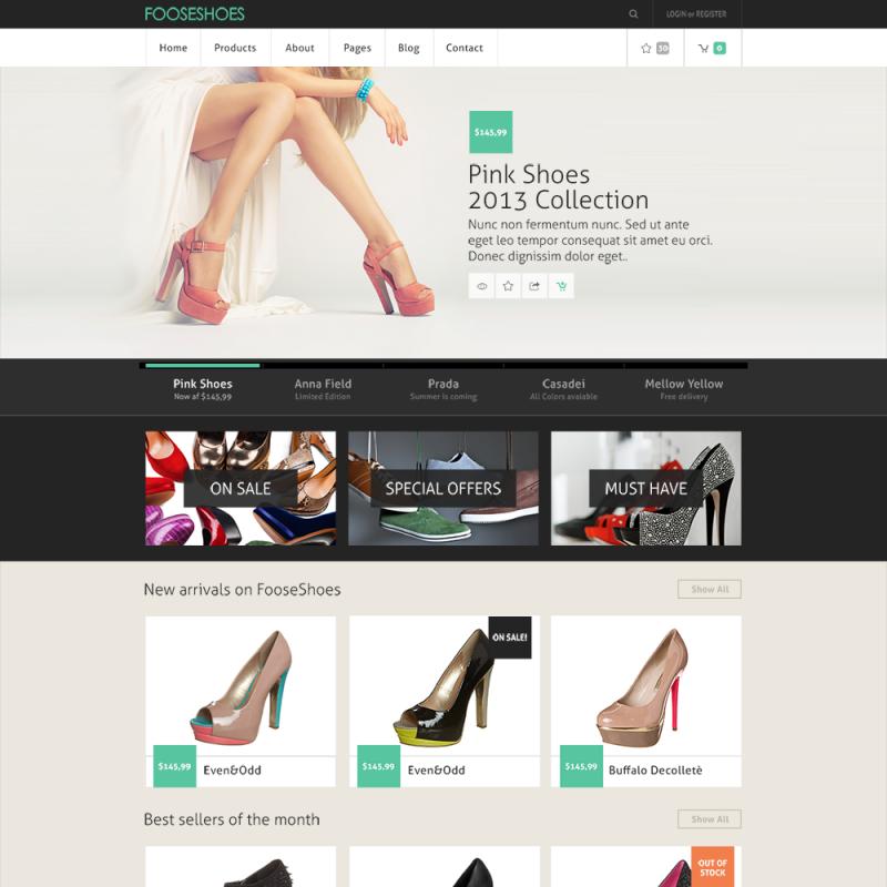 single page web templates