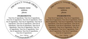 soap label template ingredientlabelno