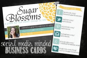 social media cards sm bus card