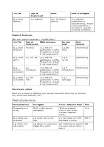 social media marketing plan sample business plan template for startups