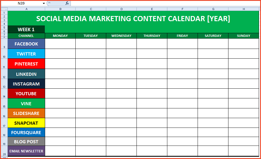 social media marketing proposal