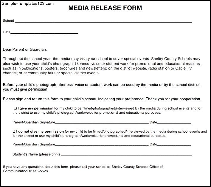 social-media-release-form-template-business