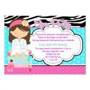 spa party invitations spa party invitation raadffbfbbebfc dndx byvr