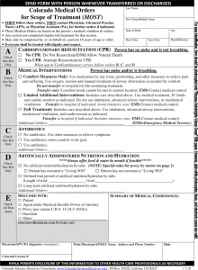 special power of attorney form colorado medical orders for scope of treatment most form