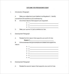 speech outline format blank outline for persuasive speech