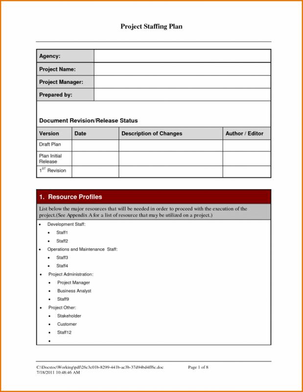 Staffing Proposal Template