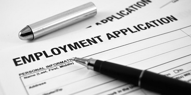 standard job application forms