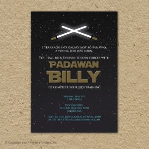 star wars birthday invitation il fullxfull asu