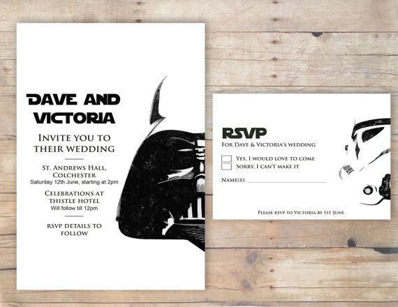 star wars invitations template