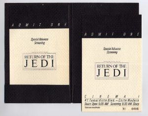 star wars invitations template rotj premiere invite