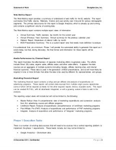 statement of work software project statement of work document sample 3 638