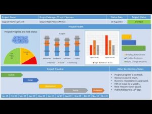 status report template hqdefault