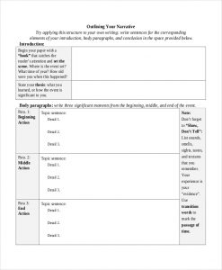 story outline template story writing outline template