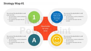 strategic mapping template strategy map templates editable ppt diagram