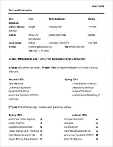 student resume templates sample bsc student resume template