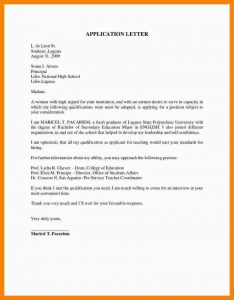 summer job application sample application letter for teacher sample application letter for teachers application letter cb