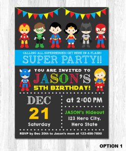 superhero birthday invitations il xn fz