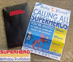 superhero birthday invitations superhero newspaper birthday invitation