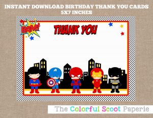 superhero invitation template il fullxfull mr