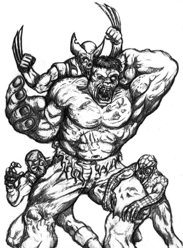 superheroes coloring books