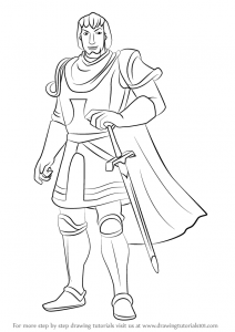 superheroes coloring pages how to draw captain phoebus from the hunchback of notre dame step