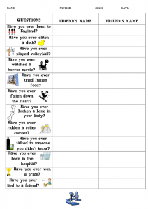 survey questions for students class survey