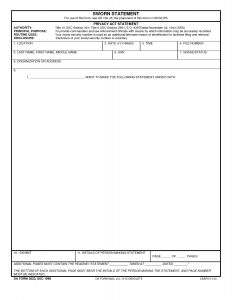 sworn statement template sworn statement da form template hifmum