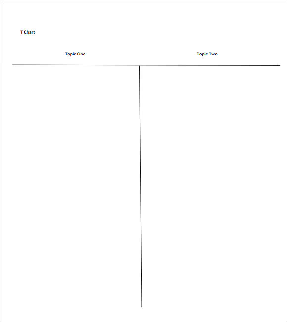 t-chart-template-template-business