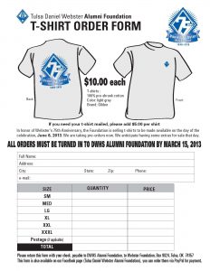 t shirt order form t shirt order form