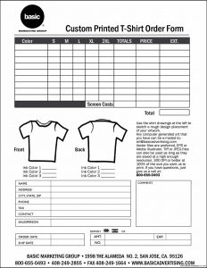 t shirt order form template t shirt order form template excel