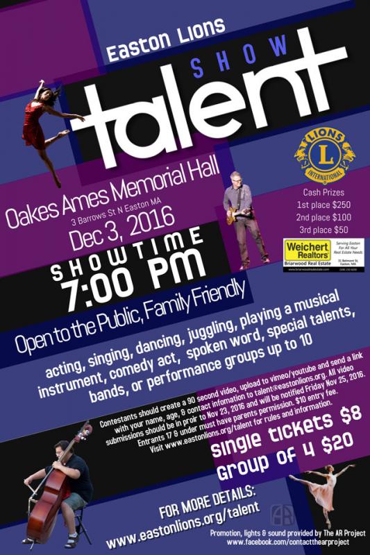 talent show flyer