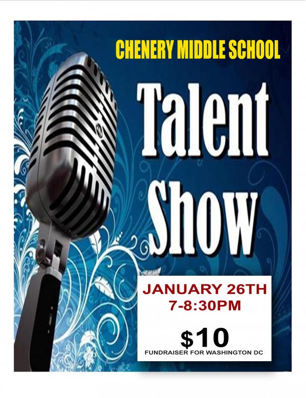 talent show flyer