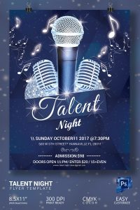 talent show flyer talent show flyer template