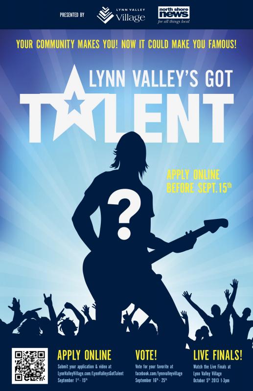 talent show poster