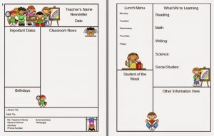 teacher newsletter templates teachernewsletter