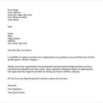 teacher resignation letter sample teacher resignation letter