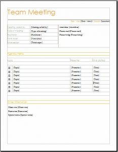 team meeting agenda template team meeting agenda template